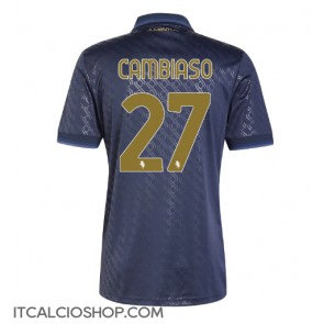 Juventus Andrea Cambiaso #27 Terza Maglia 2024-25 Manica Corta